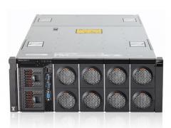 联想（Lenovo） IBM服务器 X3850X6 高端4U机架式服务器 配置： 双颗4809V4 8核2.1G CPU 双电源 64G内存 无硬盘(硬盘另选) 
