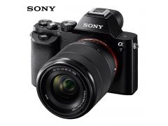 索尼（SONY）ILCE-7K 全画幅微单相机标准套机/照相机（约2430万有效像素 28-70mm镜头 1080P录像a7K/α7K）