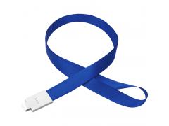 国产 优和扣证件卡绳子 宽度1.5CM 宝蓝色 单条装