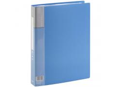 齐心（Comix）PF60AK 资料册（A4 60袋）蓝色