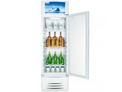美的(Midea) SC-215GWM 立式玻璃门展示柜 风直冷饮料水果冷藏柜