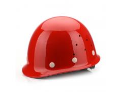 成楷科技（CK-Tech）CKT-A1R 玻璃钢 透气安全帽 工地 建筑工程安全帽 劳保 电力 施工 矿工 红色