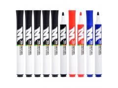  晨光（M&G） 白板笔 可擦写油墨笔马克笔记号笔 黑色/红色/蓝色整盒十支 6支黑色+2支蓝色+2支红色 