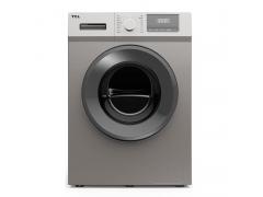 TCL XQGM80-14302BH 8公斤 免污变频滚筒洗衣机 高温自洁 中途添衣（皓月银）