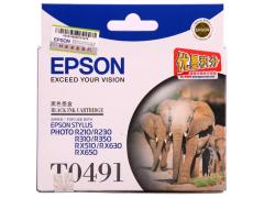 爱普生（EPSON）T0491 黑色墨盒C13T...