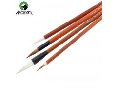 马利（Marie's） 白云毛笔 中国画画笔 4支装