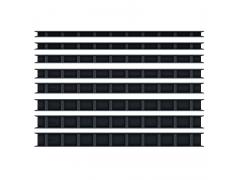 金典5MM黑色 夹边条/硬夹条 100支/盒